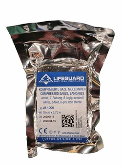 Lifeguard compressed gauze - Niet steriel