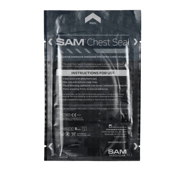 SAM chest seal nonvalved