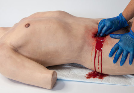 Wound packing torso